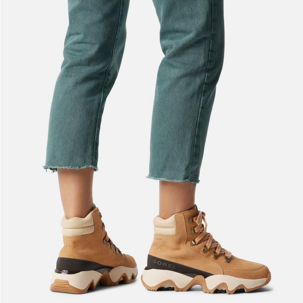 Sorel KINETIC Brown and Black Waterproof Lace-Up Boots